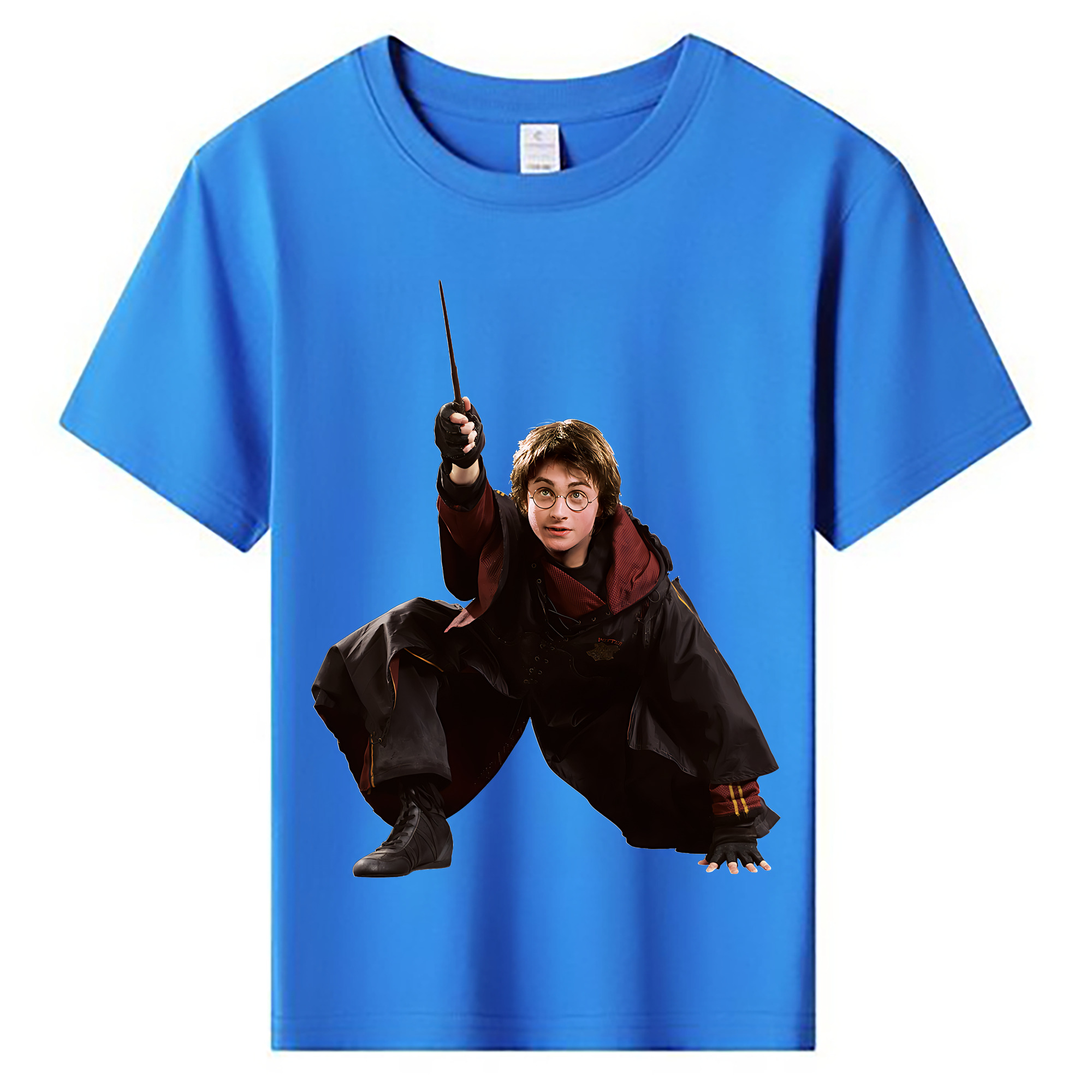 （画像用） Harry Potter ハリー・ポッターシリーズ 綿100％キッズTシャツ（フロントプリント）